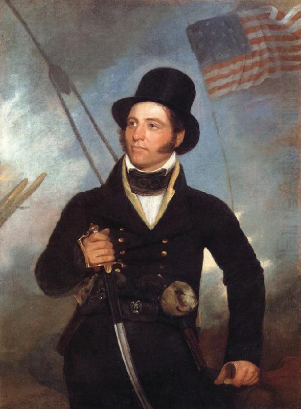 Jarvis John Wesley Portrait of Captaint Samuel C.Reid oil painting picture